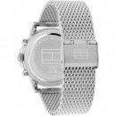 RELOJ STEWART PLATEADO