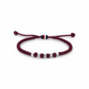 PULSERA CORDON MORADO