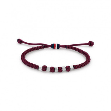 PULSERA CORDON MORADO