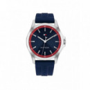 RELOJ BRUCE C/SILI AZUL