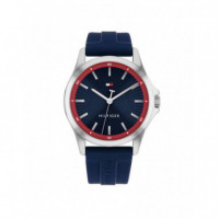 Reloj Bruce C/sili Azul  TOMMY HILFIGER