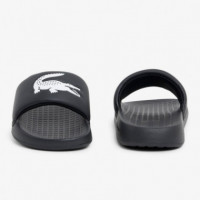 Serve Slide 1.0 Blk/wht  LACOSTE