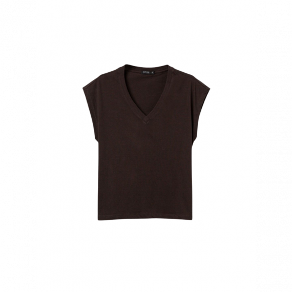 camisetas mujer Camiseta TIFFOSI Charlize_V_2 Chocolate