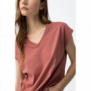 camisetas mujer Camiseta TIFFOSI Charlize_V_2 Frambuesa