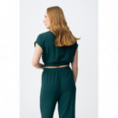 Camisa mujer Camisa TIFFOSI Francesca_6C Verde