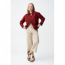 Pantalones mujer Pantalones TIFFOSI Lilo_1 Beige
