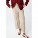Pantalones mujer Pantalones TIFFOSI Lilo_1 Beige