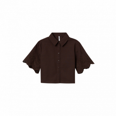 Camisa mujer Camisa TIFFOSI Lencastre_C Chocolate