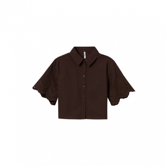 Camisa mujer Camisa TIFFOSI Lencastre_C Chocolate