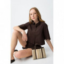 Camisa mujer Camisa TIFFOSI Lencastre_C Chocolate