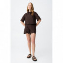 Pantalones Mujer Shorts TIFFOSI Lencastre_b