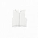 Camiseta sin Mangas Camiseta TIFFOSI Marine Blanco Brillante