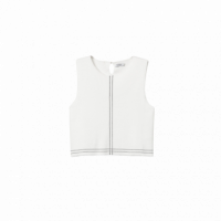 Camiseta sin Mangas Camiseta TIFFOSI Marine Blanco Brillante