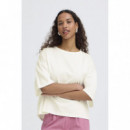 Camisetas Mujer Camiseta ICHI Palmer Cloud Dancer