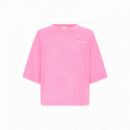 Camiseta ICHI Ihnica Wild Orchid Fiery Red