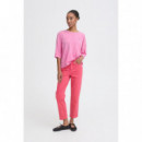 Camiseta ICHI Ihnica Wild Orchid Fiery Red