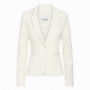 Chaquetas Mujer Blazer ICHI Kate Lumina Almond Milk