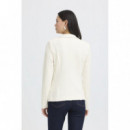 Chaquetas Mujer Blazer ICHI Kate Lumina Almond Milk
