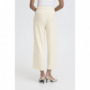 Pantalones ICHI Kate Lumina Almond Milk