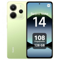 XIAOMI Telefono Movil Redmi Note 14 128Gb/6GB Ram/ 6.67"/108Mp+8Mp+2Mp+13Mp Verde Lima