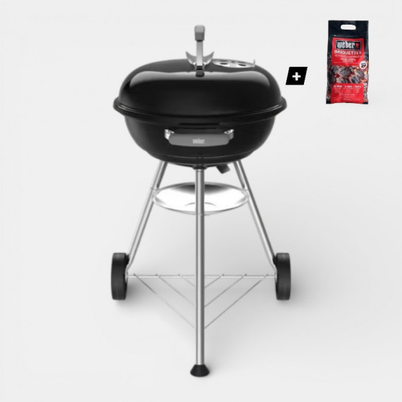 Barbacoa de carbón COMPACT KETTLE de 47 cm Weber®