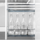 Botellero Supra Cromo 20 Cm Con Freno Para Frente