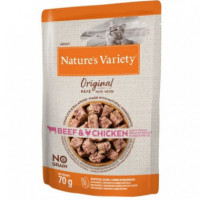Natures Variety Gato Adulto Pollo Salsa Pouch 85GR  NATURE'S VARIETY