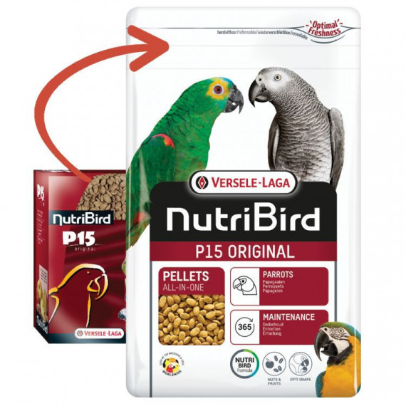 Versele Nutribird Loro P-15 1 Kg  VERSELE-LAGA