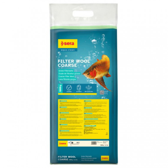 SERA perlón Wool Coarse 1 kg