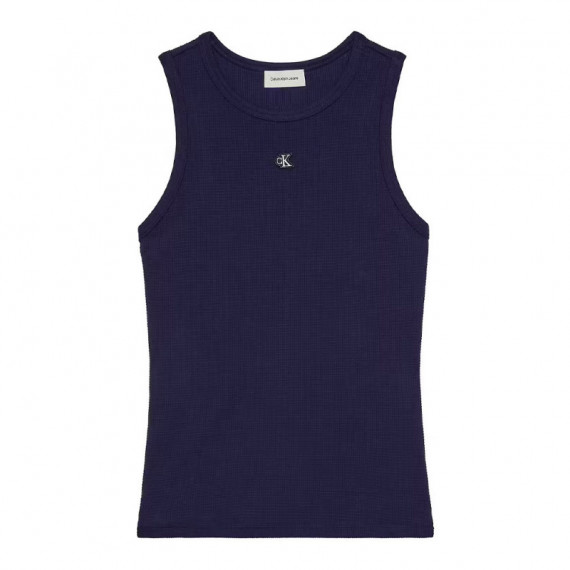 Top slim gofrado con espalda de nadador