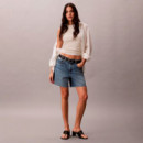 Top slim gofrado con espalda de nadador