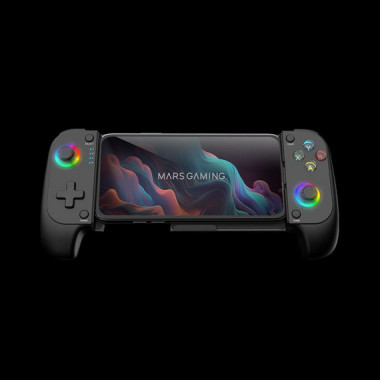 MARS GAMING GAMEPAD BLUETOOTH MGPX RGB NEGRO ANDROID/ IOS