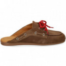 MULE ACORDONADO ANTE MARRON