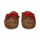 MULE ACORDONADO ANTE MARRON