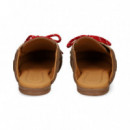 MULE ACORDONADO ANTE MARRON