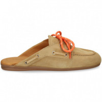 MULE ACORDONADO ANTE BEIGE