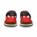 Sandalia Azul+fucsia  CAMPER