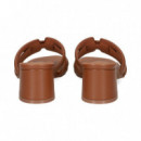 PALA ENTRELAZADA CUERO