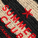 Bolso Striped Raffia-effect  LOLA CASADEMUNT