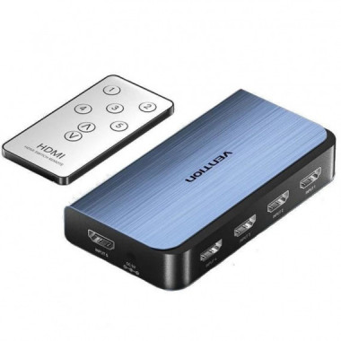 SWITCH CONMUTADOR VENTION HDMI 2.0 4K HDMI/H - 4XH