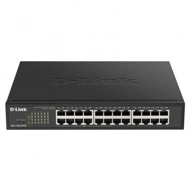 SWITCH D-LINK GIGABIT 24 PUERTOS + POE DGS-1100-24