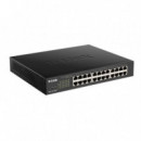SWITCH D-LINK GIGABIT 24 PUERTOS + POE DGS-1100-24