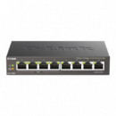 SWITCH D-LINK GIGABIT 8 PUERTOS DGS-1008P/E (4XPOE