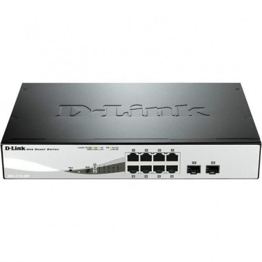 SWITCH D-LINK GIGABIT 8 PUERTOS DGS-1210-08P POE U