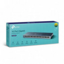 SWITCH TP-LINK 16 PUERTOS GIGABIT TL-SG1016P POE+