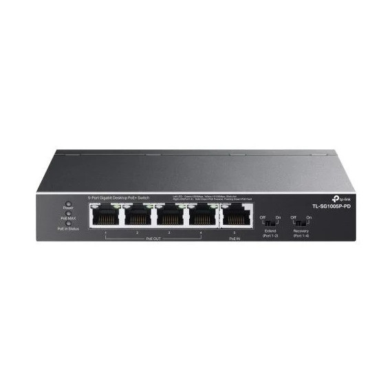 SWITCH TP-LINK ETHERNET 5 PUERTOS GIGABIT POE+