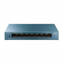 SWITCH TP-LINK GIGABIT 8 PUERTOS LS108GP POE+ META