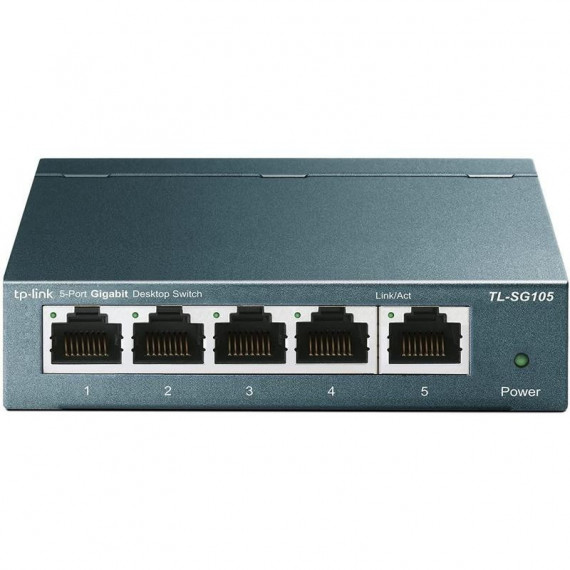 SWITCH TP-LINK TL-SG105S GIGABIT 5 PUERTOS METALIC