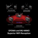 WIRELESS REPEATER TP-LINK AXE5400 WIFI 6E TRI-BAND