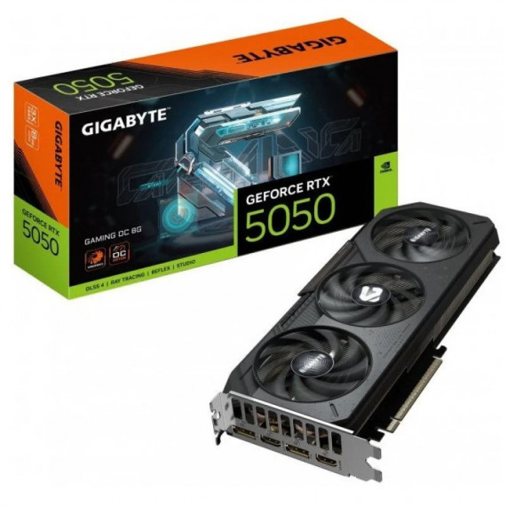 TARJETA DE VIDEO GIGABYTE NVIDIA RTX 5050 GAMING O